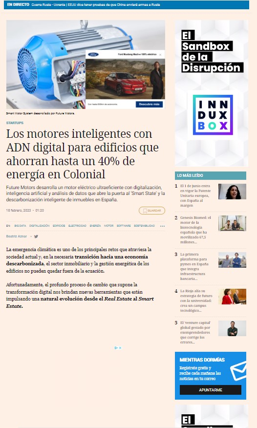 Ejemplo caso de éxito Future Motors