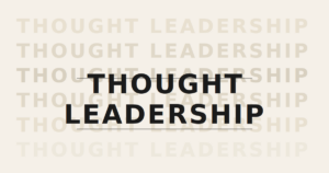 thought leadership corporativo