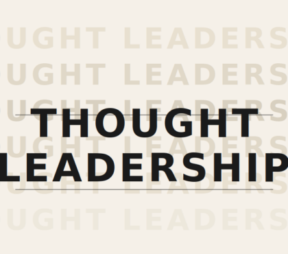 thought leadership corporativo